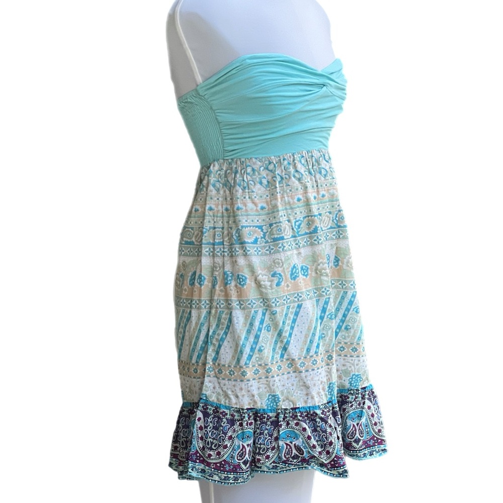 Free People Size 2 Strapless Mini Dress Excellent Condition - Picture 2 of 11